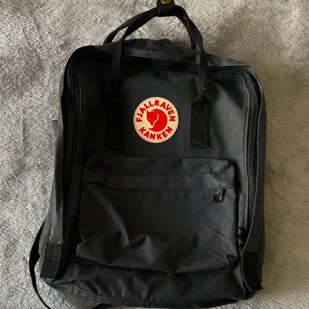 Black Kanken Backpack